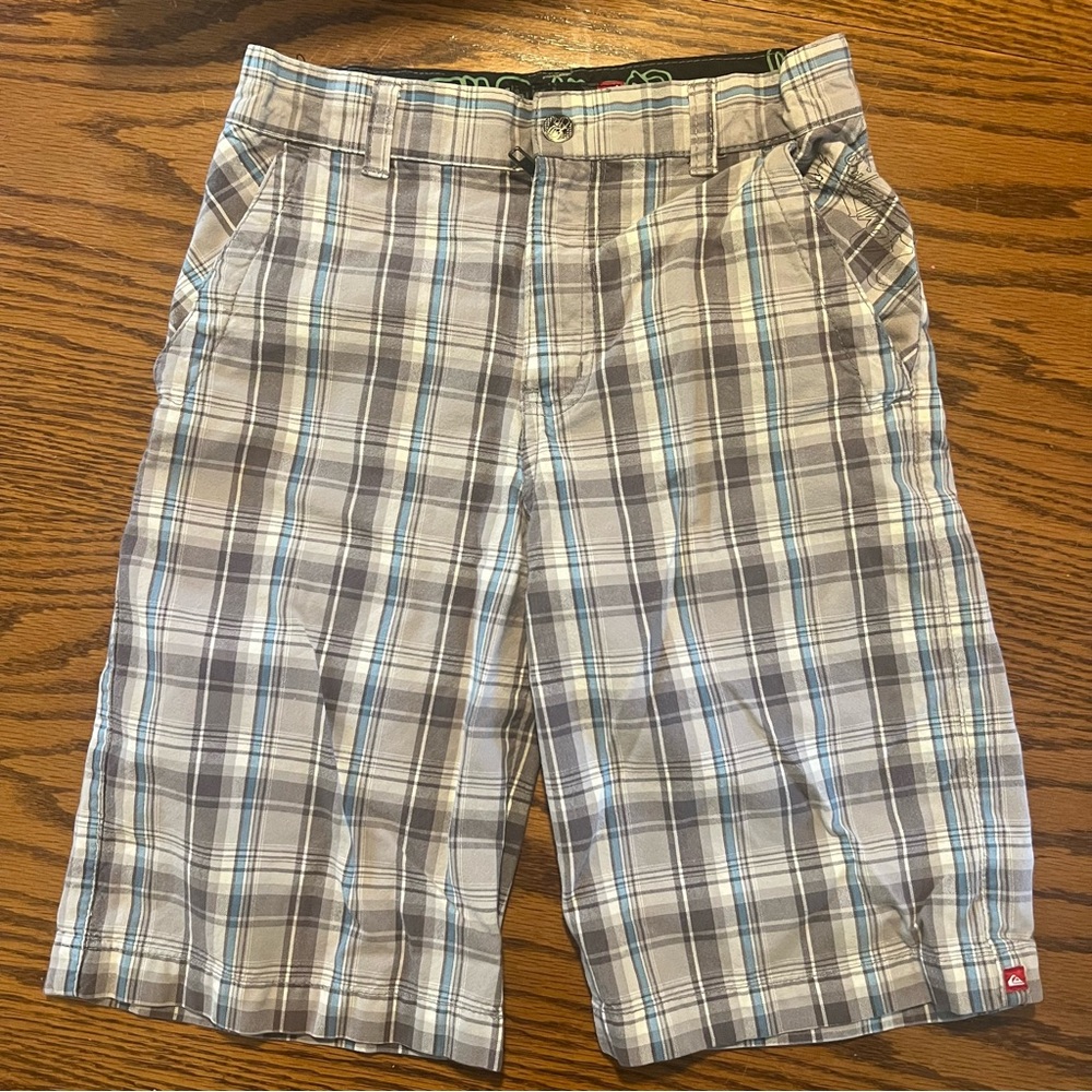 Quiksilver Kids Plaid Shorts